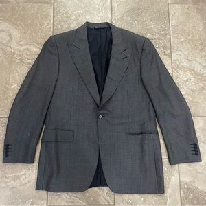 Canali Men’s Sports Blazer single button Houndstooth pattern size 52 R‎